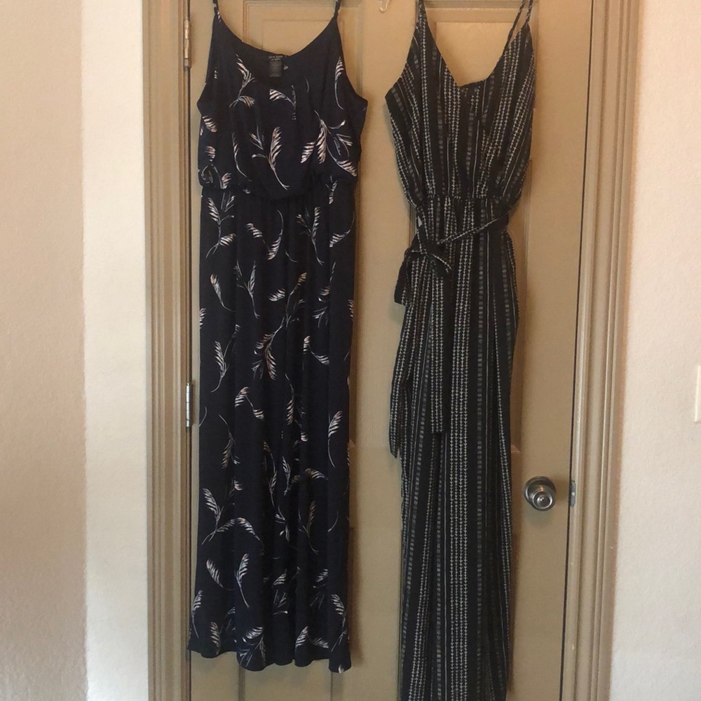 2 NWT super comfy L jumpsuits